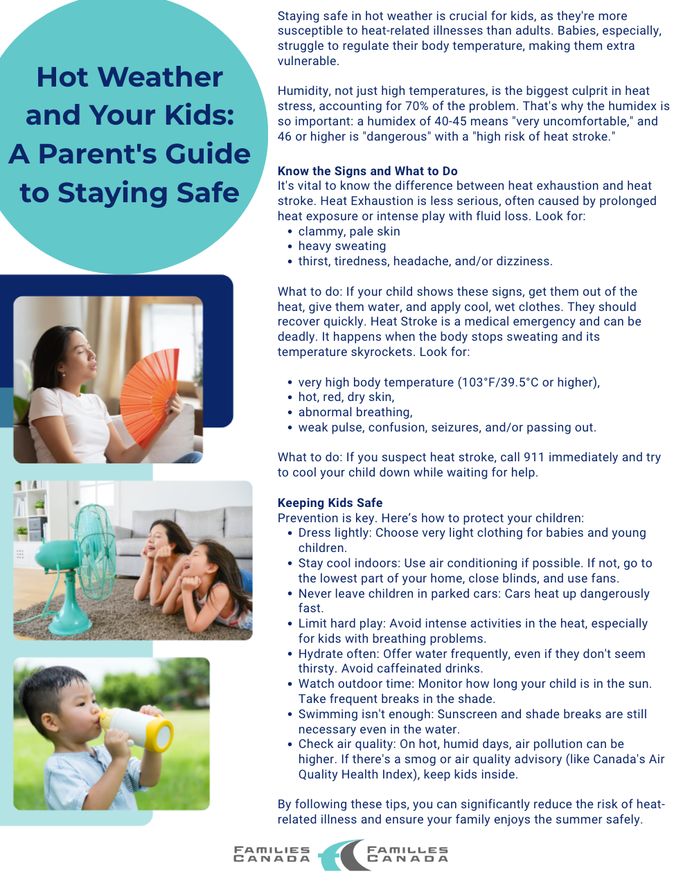 Hot Weather and Your Kids: A Parent's Guide to Staying Safe