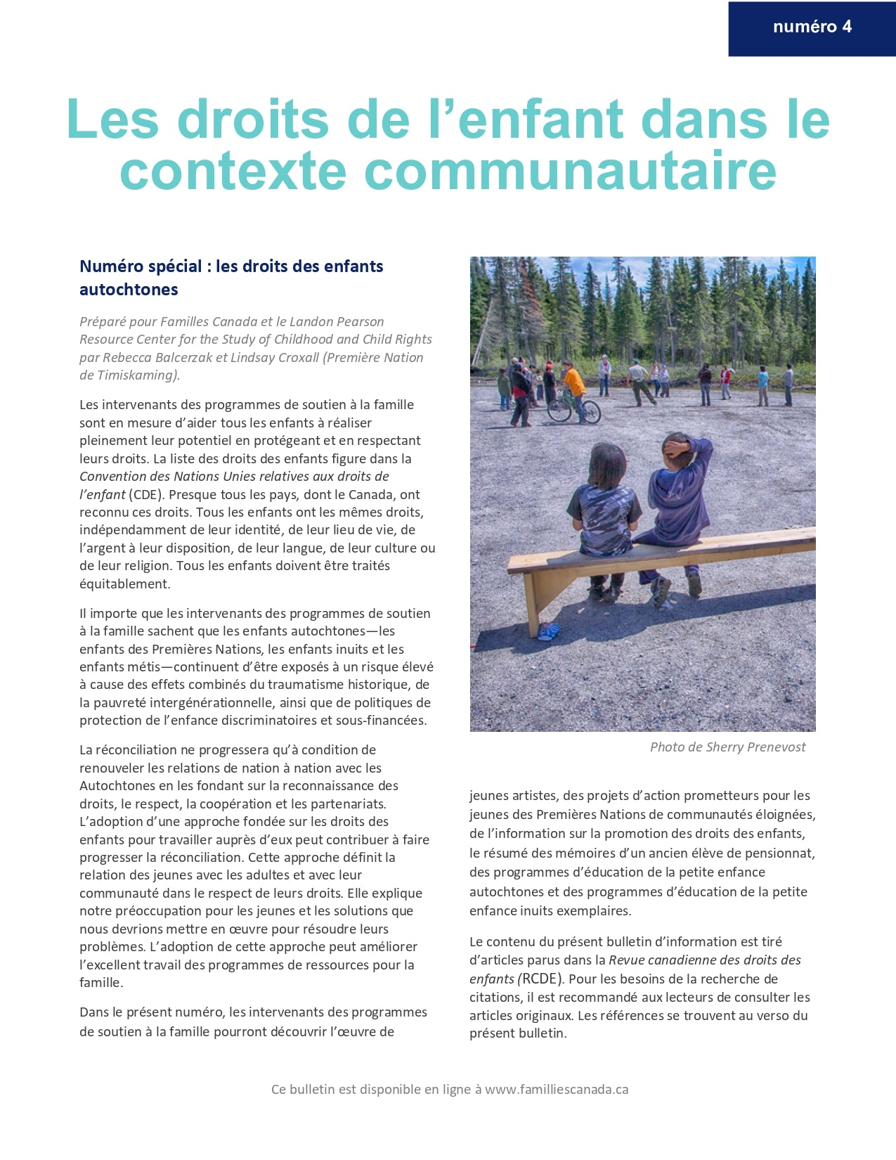 Child Rights in the Community Context