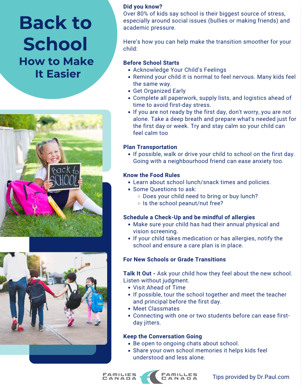 Back to School-How to Make It Easier