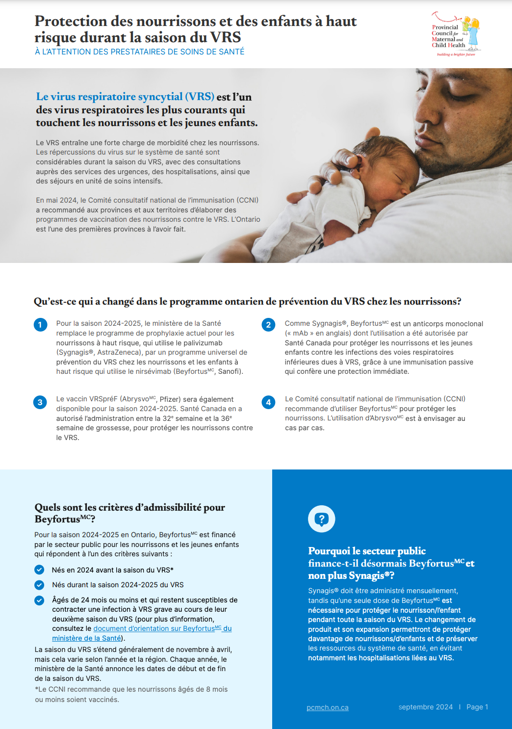 Protecting Infants and High-Risk Children during RSV Season For Healthcare Providers