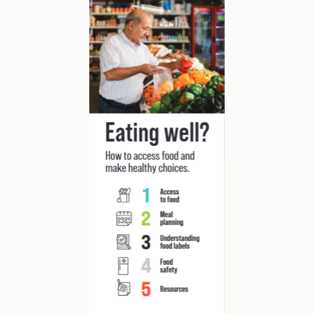 Eating Well? Pamphlet for Newcomer Seniors
