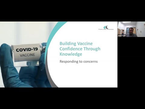 Building Vaccine Confidence Webinar Series - The Current Situation