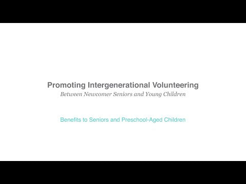 Promoting Intergenerational Volunteering - Benefits to Seniors and Pre ...