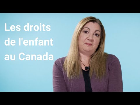 Les droits de l'enfant au Canada - La vie familiale au Canada