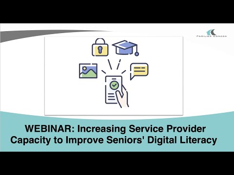 Increasing Service Provider Capacity to Improve Seniors' Digital Literacy