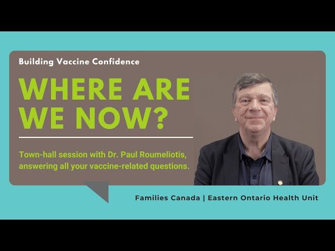 Building Vaccine Confidence Webinar Series - Where Are We Now?