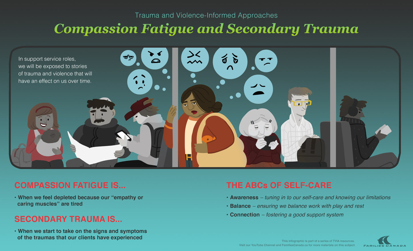 Trauma- and Violence-Informed Approaches Infographics