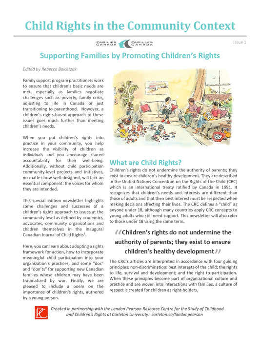 Child Rights in the Community Context