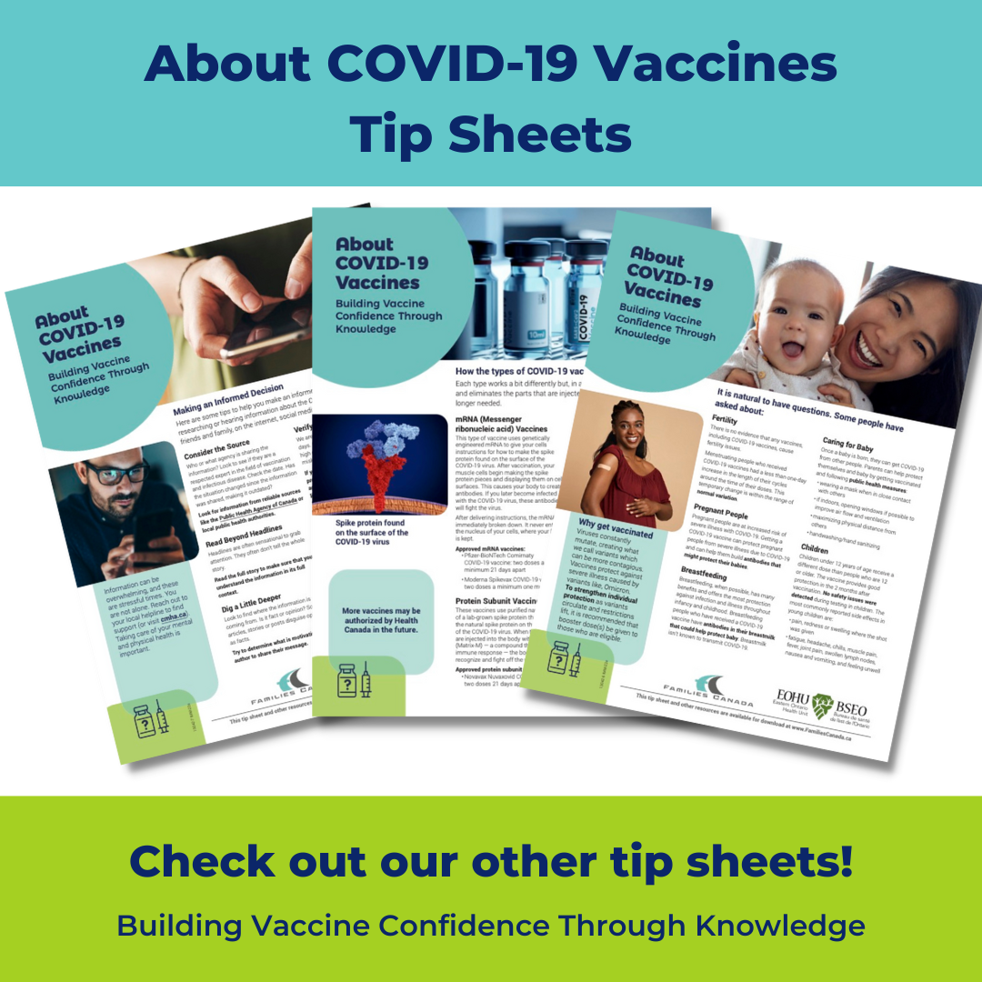 How the Types of COVID-19 Vaccines Work? - Vaccine Tip Sheet